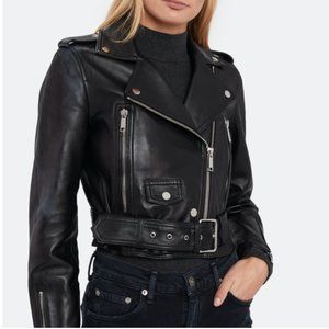 *Brand New* LTH JKT Mya Cropped Biker Jacket (Sz Small)